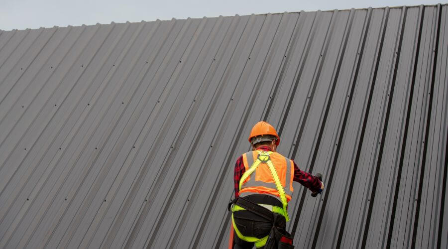 Professional metal roof installation services in Gotham, WI